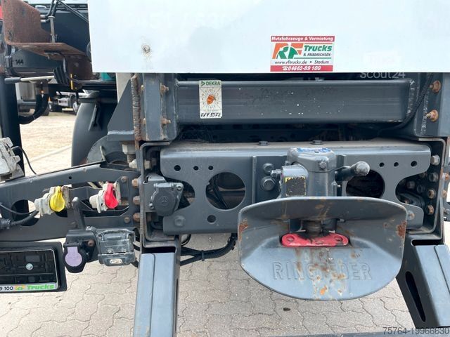 Truck mounted crane MERCEDES-BENZ 1835 Antos / 6m Pritsche / HIAB 144 DLS-3 Pro