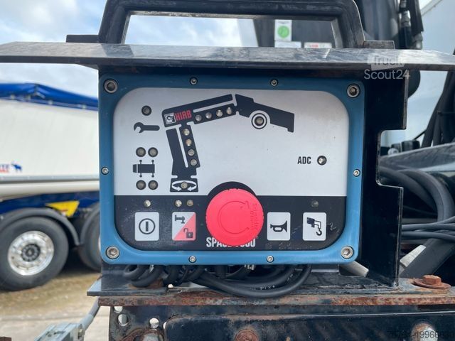 Truck mounted crane MERCEDES-BENZ 1835 Antos / 6m Pritsche / HIAB 144 DLS-3 Pro