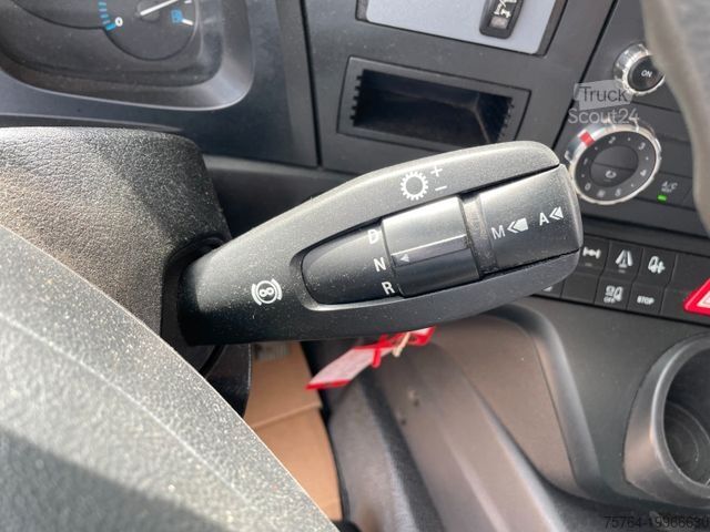 Flatbed truck MERCEDES-BENZ 1835 Antos / 6m Pritsche / HIAB 144 DLS-3 Pro