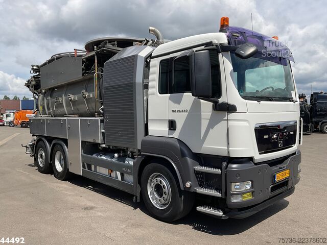  Man TGS 28.440 FFG Flensburger 12,5m³ Saug/Spul com...