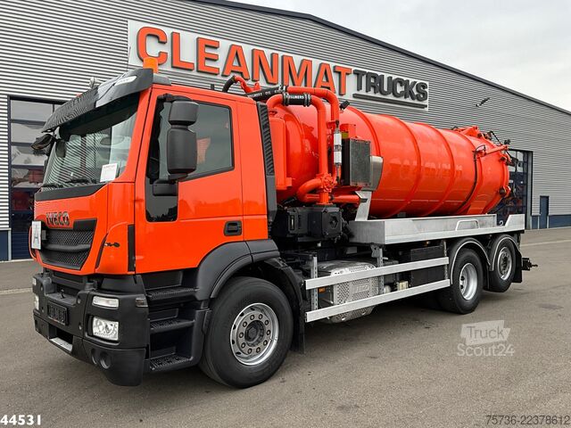 Saugfahrzeug Iveco Stralis AD260SY/PS Euro 6 Kroll 13m³ Saug/Spul ...