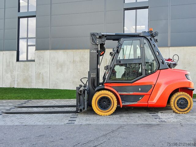 Gas forklift Linde H 80T-03/900