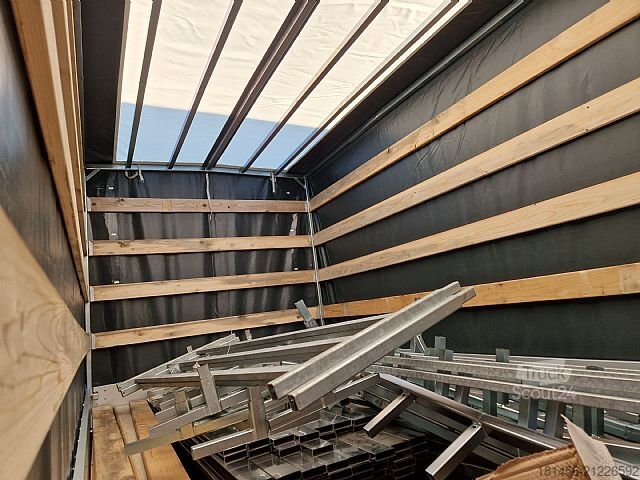 Remorque à voiture trailershop Hochlader mit Plane Spriegel 405x203x210cm lager