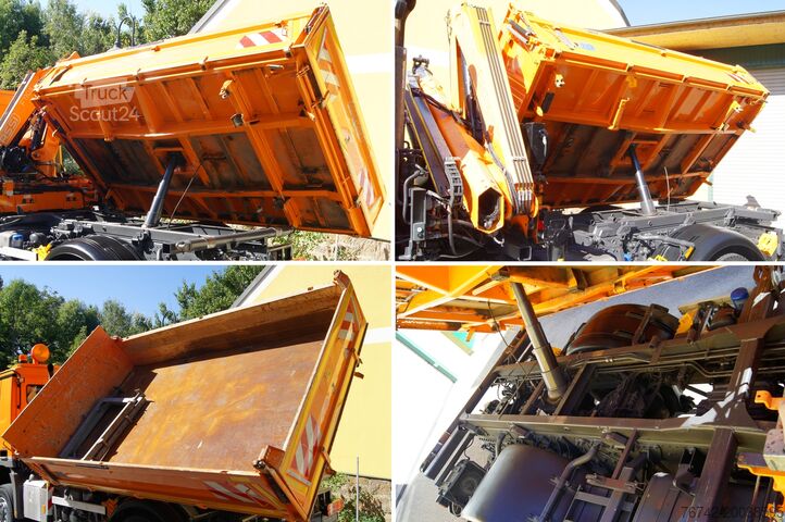 Trojcestný sklápač Mercedes-Benz ACTROS 1836 /4x4/TÜV/FASSI 110/MEILLER