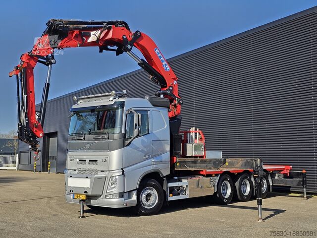 Camion-grue Volvo FH540 / EFFER 525S / JIB 4S-HD / 8x4/4