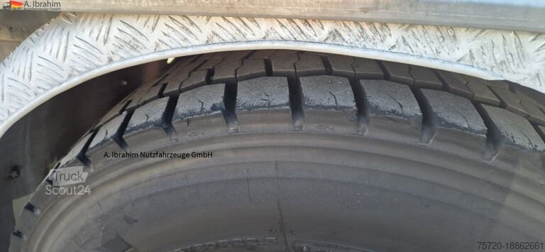 Basculantă Mercedes-Benz 1824 Kipper Kran, Edelstahlaufbau Tierentsorgung