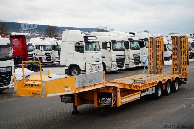 Низкорамный полуприцеп  CASTERA AMC / SR3D / NACZEPA LAWETA / NISKOPODWO