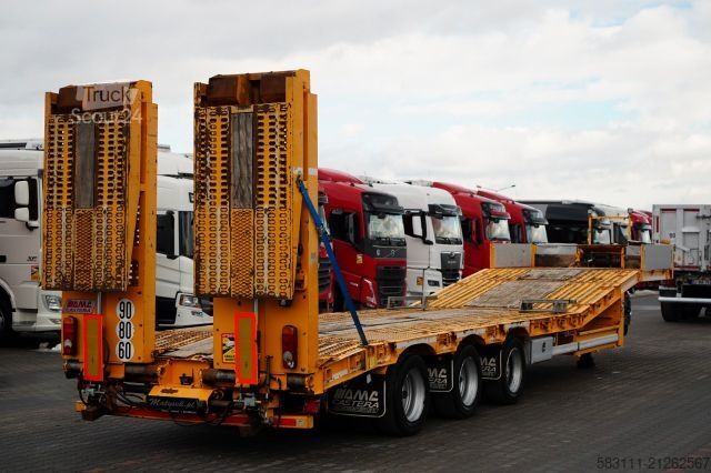 Низкорамный полуприцеп  CASTERA AMC / SR3D / NACZEPA LAWETA / NISKOPODWO