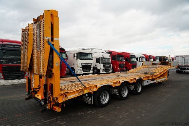 Низкорамный полуприцеп  CASTERA AMC / SR3D / NACZEPA LAWETA / NISKOPODWO