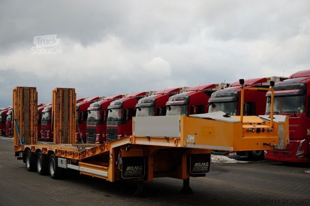 Низкорамный полуприцеп  CASTERA AMC / SR3D / NACZEPA LAWETA / NISKOPODWO