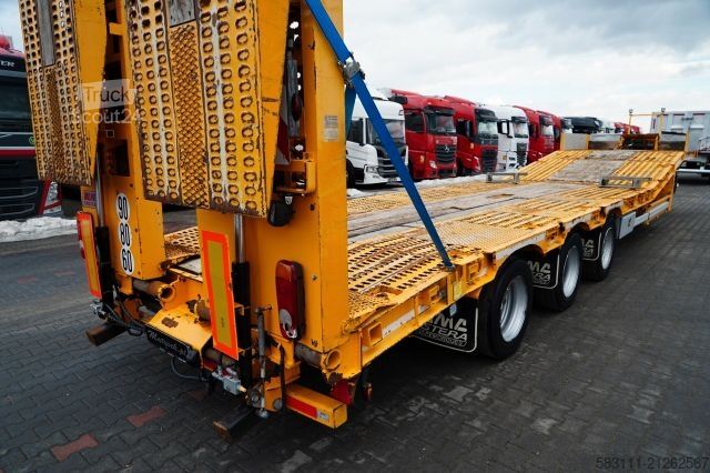 Низкорамный полуприцеп  CASTERA AMC / SR3D / NACZEPA LAWETA / NISKOPODWO