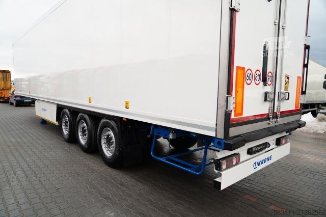 Hűtő félpótkocsi KRONE CH?ODNIA / THERMO KING  / O? PODNOSZONA / KOSZ N