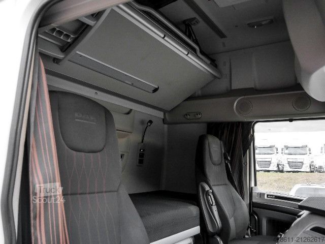 Tenteli düz yataklı kamyon DAF XF 530 FAN SSC PLANE INTARDER + ANHÄNGER 38 STELL