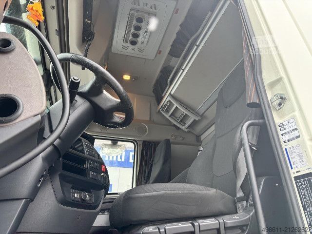 Tenteli düz yataklı kamyon DAF XF 530 FAN SSC PLANE INTARDER + ANHÄNGER 38 STELL