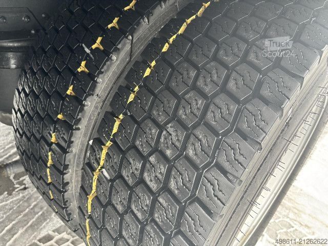 Tenteli düz yataklı kamyon DAF XF 530 FAN SSC PLANE INTARDER + ANHÄNGER 38 STELL