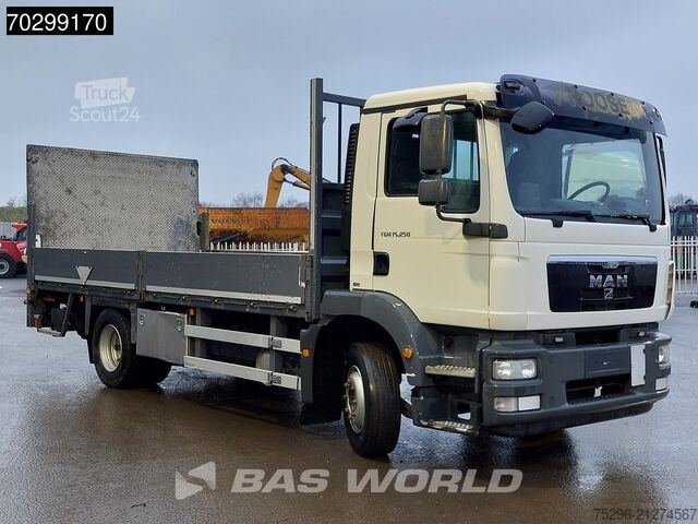 Ladepritsche MAN TGM 15.250 4X2 15tonner Open platform 2000 kg l...