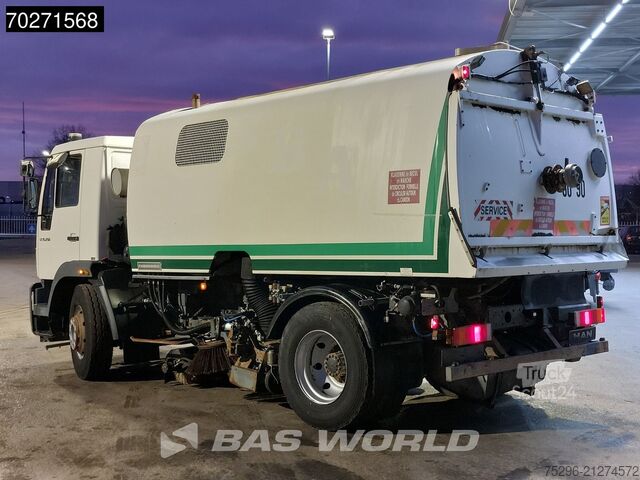 Kehrmaschine MAN LE 15.250 4X2 Eurovoirie Sweeper Manual Steelsu...