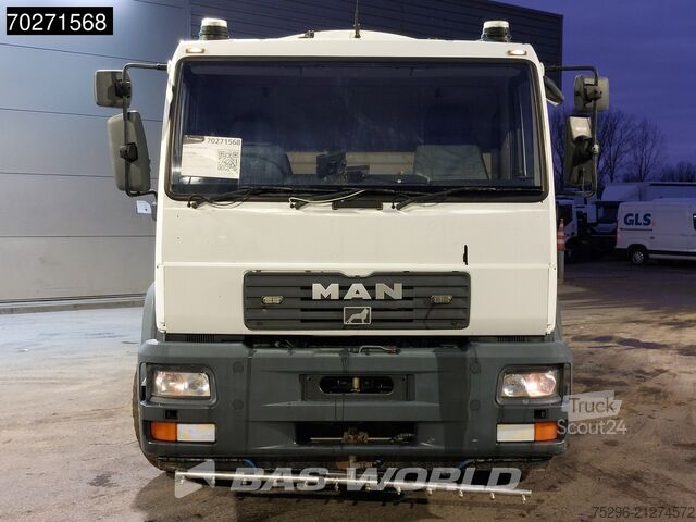 Kehrmaschine MAN LE 15.250 4X2 Eurovoirie Sweeper Manual Steelsu...