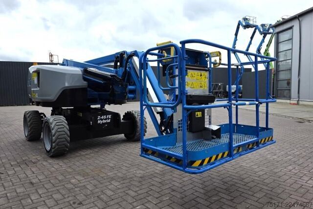 Mafsallı teleskopik çalışma platformu Genie Z-45 FE/DC Valid inspection, Hybrid, Rough Terrain