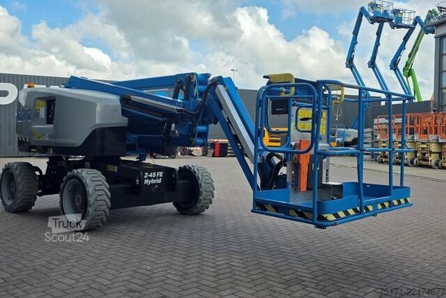 Leddbar teleskopisk arbeidsplattform Genie Z-45FE/DC Valid inspection, Hybrid, Rough Terrain