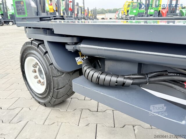 Négyirányú targoncát Combilift C4000 GAS DUPLEX 4600 FREE-LIFT CABIN