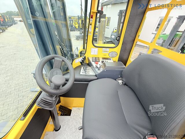 Négyirányú targoncát Combilift C4000 GAS DUPLEX 4600 FREE-LIFT CABIN