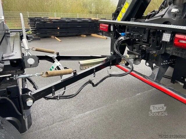 Transportator de lemn PAVIC HTA27 68E/Luftfederung/Schemel/Achse Liftbar HT...