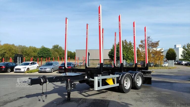 Transportator de lemn PAVIC ZHTA 18 56Z 22,5" 2-Achs Tandem Schemel SOFORT!...