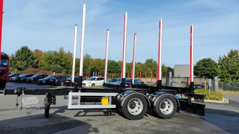 Transportator de lemn PAVIC ZHTA 18 56Z 22,5" 2-Achs Tandem Schemel SOFORT!...