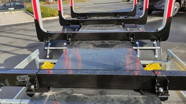 Transportator de lemn PAVIC ZHTA 18 56Z 22,5" 2-Achs Tandem Schemel SOFORT!...