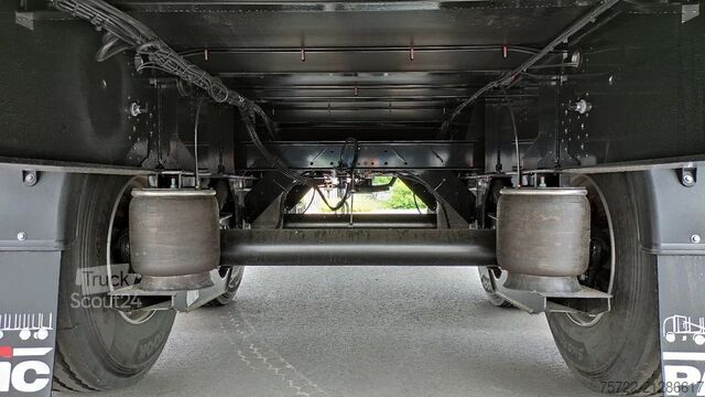 Грузоподъемная платформа PAVIC TBPA 18-66E Tandem Baustoff Anhänger