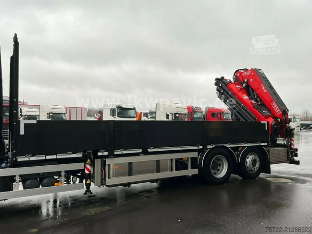 Containervervoer Mercedes-Benz Actros 2548 6x2 Containerpritsche Fassi F545RA...