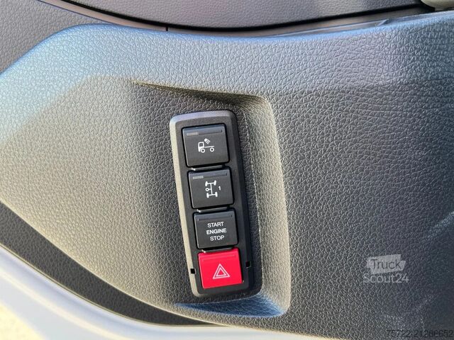 Benne à 3 côtés MAN TGM 18.320 4x4 Meiller Trigenius FASSI F135