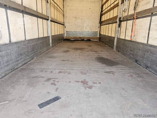 Tentinė platforma sunkvežimis DAF DAF CF 310 Space Cab, Gardine, Ladebordwand 1,5