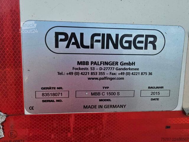 Tentinė platforma sunkvežimis DAF DAF CF 310 Space Cab, Gardine, Ladebordwand 1,5