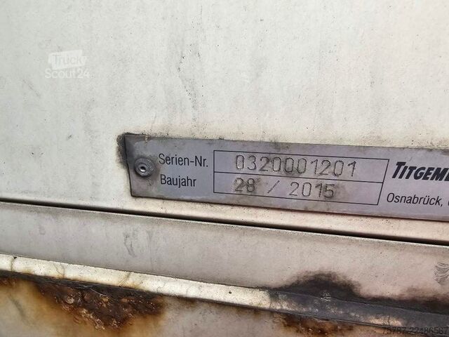 Tentinė platforma sunkvežimis DAF DAF CF 310 Space Cab, Gardine, Ladebordwand 1,5