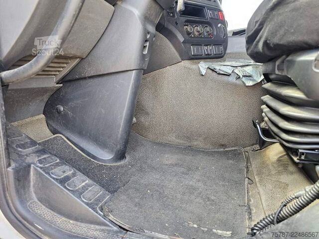 Tentinė platforma sunkvežimis DAF DAF CF 310 Space Cab, Gardine, Ladebordwand 1,5