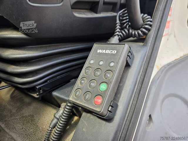 Tentinė platforma sunkvežimis DAF DAF CF 310 Space Cab, Gardine, Ladebordwand 1,5