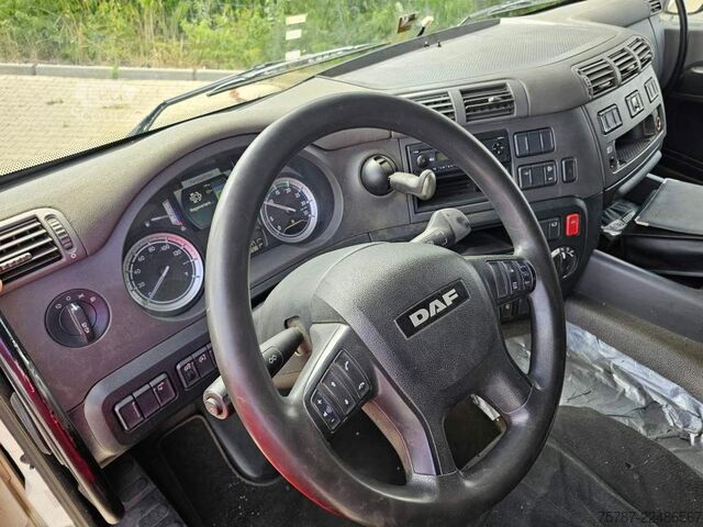 Tentinė platforma sunkvežimis DAF DAF CF 310 Space Cab, Gardine, Ladebordwand 1,5