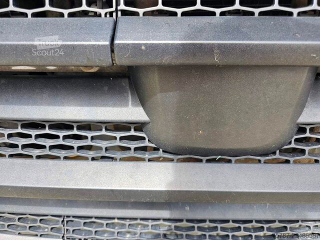 Tentinė platforma sunkvežimis DAF DAF CF 310 Space Cab, Gardine, Ladebordwand 1,5