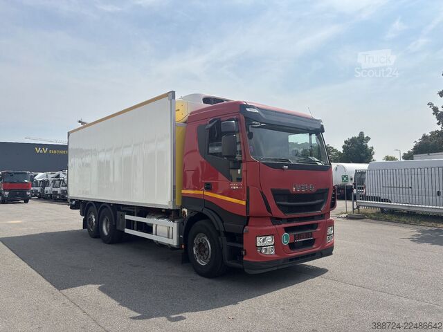 Ledusskapja kravas automašīna IVECO Stralis 420 6x2*Kühlkofffer*Thermoking T1000*LBW