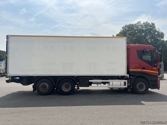 Ledusskapja kravas automašīna IVECO Stralis 420 6x2*Kühlkofffer*Thermoking T1000*LBW