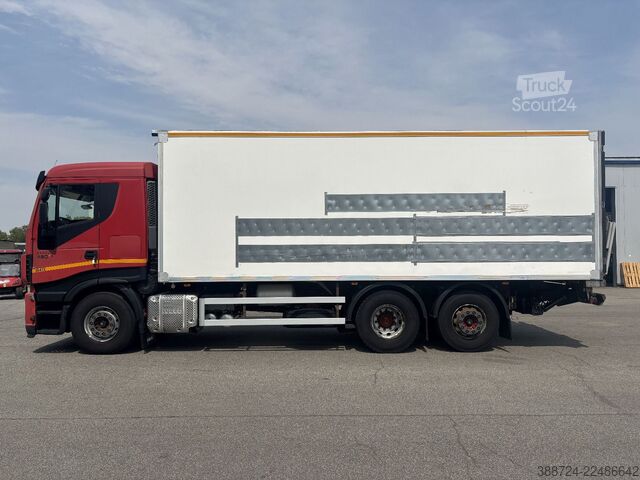 Ledusskapja kravas automašīna IVECO Stralis 420 6x2*Kühlkofffer*Thermoking T1000*LBW