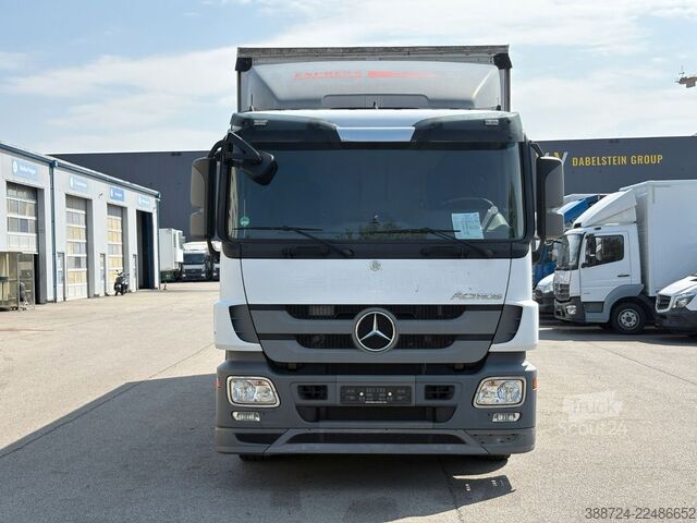 Kamion sa ravnom platformom i ceradom MERCEDES-BENZ Actros 2541*E5*TÜV*Klima*Liftachse*LBW*