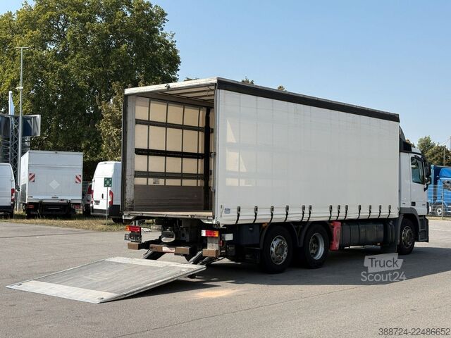 Kamion sa ravnom platformom i ceradom MERCEDES-BENZ Actros 2541*E5*TÜV*Klima*Liftachse*LBW*