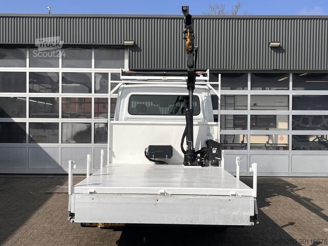 Nákladní automobil s plošinou a jeřábem Mercedes-Benz Sprinter 513 CDI Hiab Laadkraan 018T Trekhaak 2...