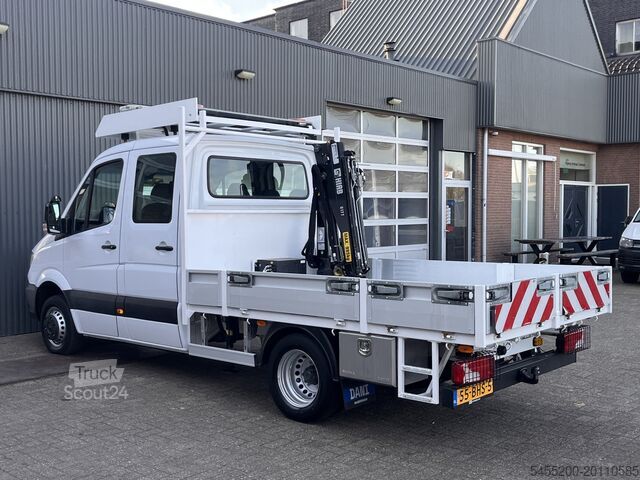 Вантажівка-платформа з краном Mercedes-Benz Sprinter 513 CDI 366 Hiab Laadkraan 018T Trekha...