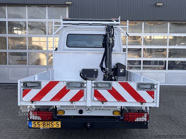 Вантажівка-платформа з краном Mercedes-Benz Sprinter 513 CDI 366 Hiab Laadkraan 018T Trekha...