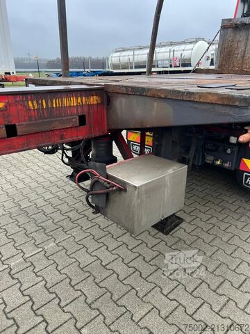 Plattformanhänger ES-GE 3.VOD-18-30.3.H.13 / 3x hydraulic steeringaxles...