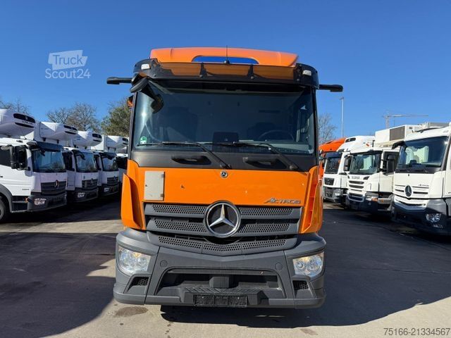 Camion plateau MERCEDES-BENZ ACTROS 1832 L Pritsche/Plane 7,20 m LBW 1,5 T